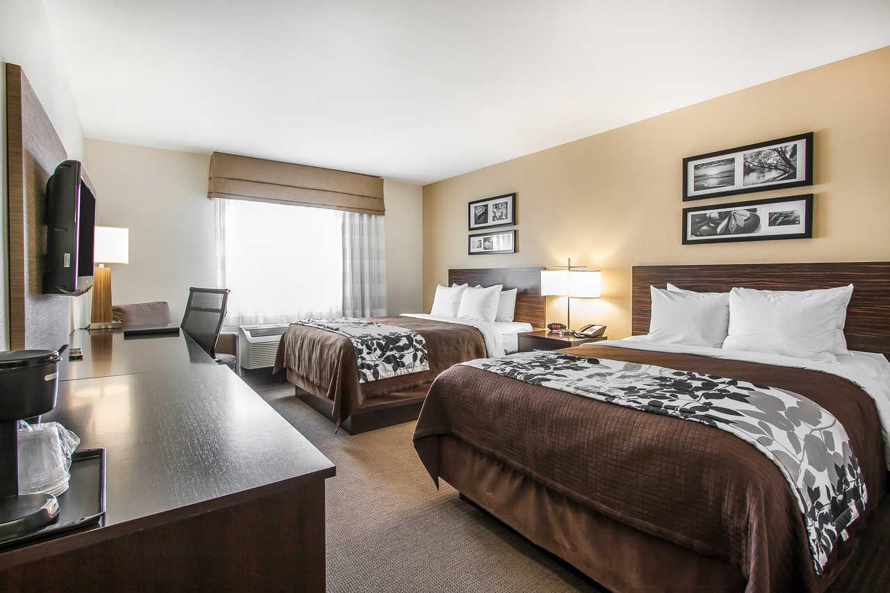Sleep Inn & Suites Devils Lake Bagian luar foto